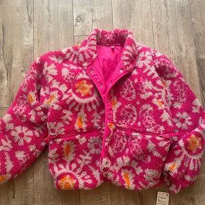 Free People Fushia jacket
